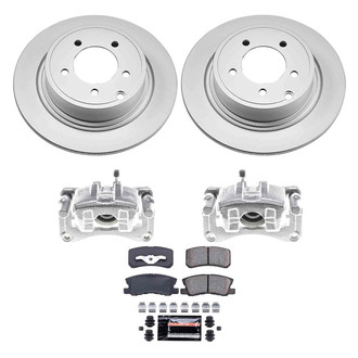PowerStop® - Z23 Evolution Sport Plain Rear Brake Kit with Calipers