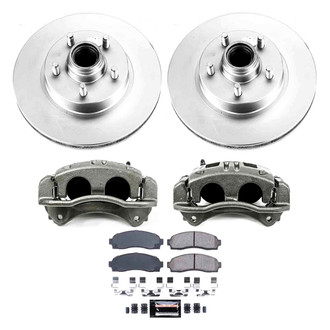 PowerStop® - Z23 Evolution Sport Plain Front Brake Kit with Calipers