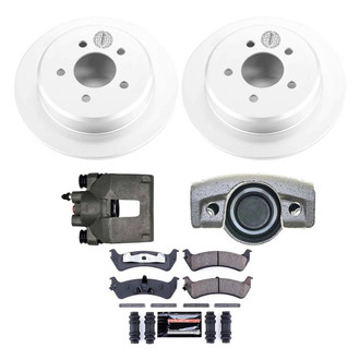 PowerStop® - Z23 Evolution Sport Plain Rear Brake Kit with Calipers