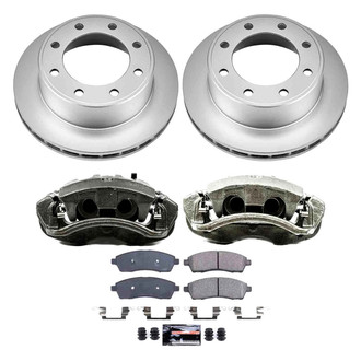 PowerStop® - Z23 Evolution Sport Plain Rear Brake Kit with Calipers