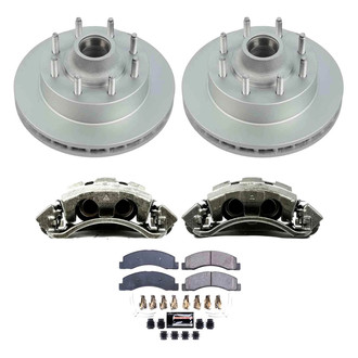 PowerStop® - Z23 Evolution Sport Plain Front Brake Kit with Calipers