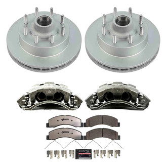 PowerStop® - Z36 Extreme Plain Front Brake Kit with Calipers