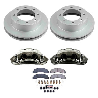 PowerStop® - Z23 Evolution Sport Plain Front Brake Kit with Calipers