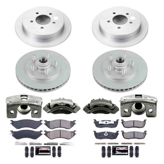 PowerStop® - Z23 Evolution Sport Plain Front and Rear Brake Kit with Calipers