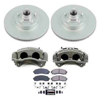 PowerStop® - Z23 Evolution Sport Plain Front Brake Kit with Calipers