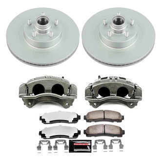 PowerStop® - Z36 Extreme Plain Front Brake Kit with Calipers