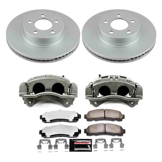PowerStop® - Z36 Extreme Plain Front Brake Kit with Calipers