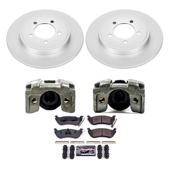 PowerStop® - Z23 Evolution Sport Plain Rear Brake Kit with Calipers