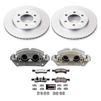 PowerStop® - Z36 Extreme Plain Front Brake Kit with Calipers