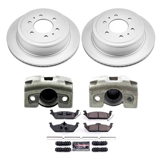 PowerStop® - Z23 Evolution Sport Plain Rear Brake Kit with Calipers