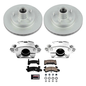 PowerStop® - Z23 Evolution Sport Plain Front Brake Kit with Calipers