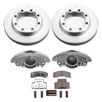PowerStop® - Z36 Extreme Plain Front Brake Kit with Calipers