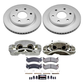 PowerStop® - Z23 Evolution Sport Plain Front Brake Kit with Calipers