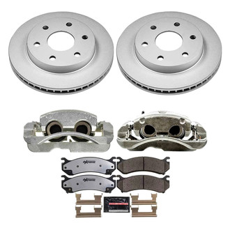 PowerStop® - Z36 Extreme Plain Front Brake Kit with Calipers