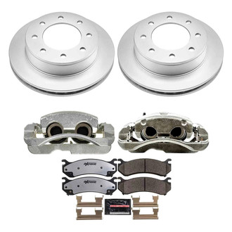 PowerStop® - Z36 Extreme Plain Rear Brake Kit with Calipers