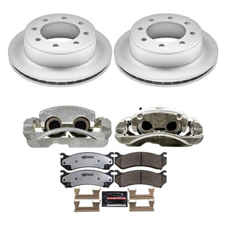 PowerStop® - Z36 Extreme Plain Rear Brake Kit with Calipers
