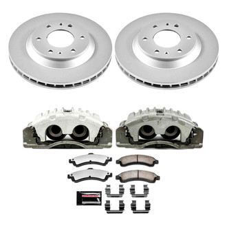 PowerStop® - Z36 Extreme Plain Front Brake Kit with Calipers