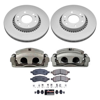 PowerStop® - Z23 Evolution Sport Plain Front Brake Kit with Calipers