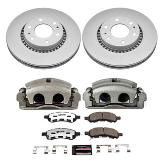 PowerStop® - Z36 Extreme Plain Front Brake Kit with Calipers