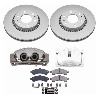 PowerStop® - Z23 Evolution Sport Plain Front Brake Kit with Calipers