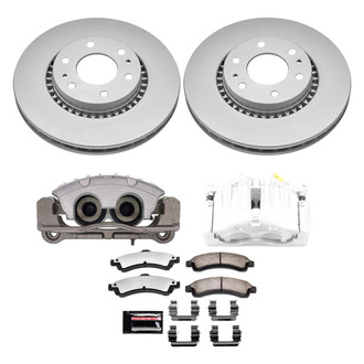 PowerStop® - Z36 Extreme Plain Front Brake Kit with Calipers