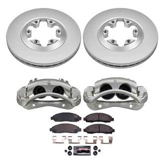 PowerStop® - Z23 Evolution Sport Plain Front Brake Kit with Calipers