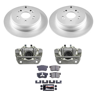 PowerStop® - Z23 Evolution Sport Plain Rear Brake Kit with Calipers