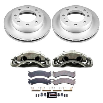 PowerStop® - Z23 Evolution Sport Plain Front Brake Kit with Calipers