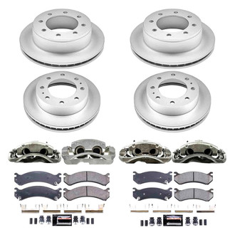 PowerStop® - Z23 Evolution Sport Plain Front and Rear Brake Kit with Calipers