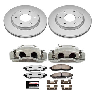 PowerStop® - Z36 Extreme Plain Front Brake Kit with Calipers