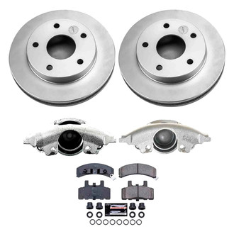 PowerStop® - Z23 Evolution Sport Plain Front Brake Kit with Calipers