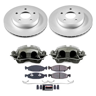 PowerStop® - Z23 Evolution Sport Plain Front Brake Kit with Calipers