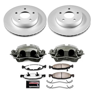 PowerStop® - Z36 Extreme Plain Front Brake Kit with Calipers