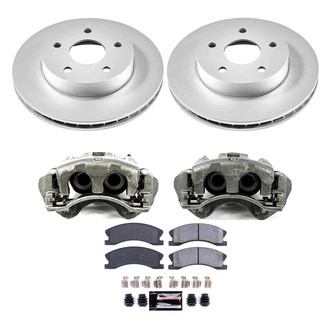 PowerStop® - Z23 Evolution Sport Plain Front Brake Kit with Calipers