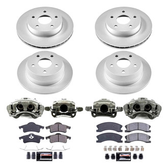 PowerStop® - Z23 Evolution Sport Plain Front and Rear Brake Kit with Calipers