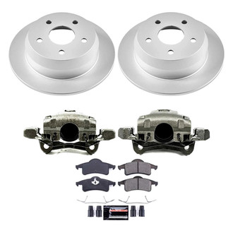 PowerStop® - Z23 Evolution Sport Plain Rear Brake Kit with Calipers