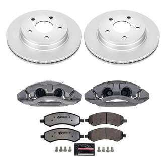PowerStop® - Z36 Extreme Plain Front Brake Kit with Calipers
