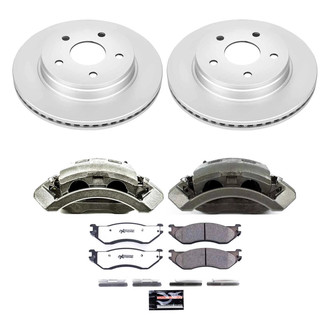 PowerStop® - Z36 Extreme Plain Front Brake Kit with Calipers