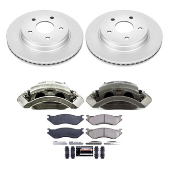 PowerStop® - Z23 Evolution Sport Plain Front Brake Kit with Calipers
