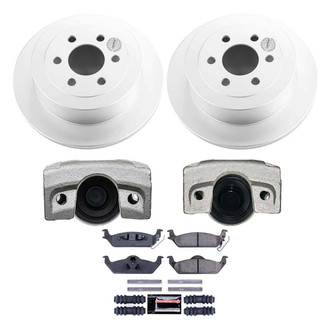 PowerStop® - Z23 Evolution Sport Plain Rear Brake Kit with Calipers
