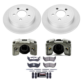 PowerStop® - Z23 Evolution Sport Plain Rear Brake Kit with Calipers