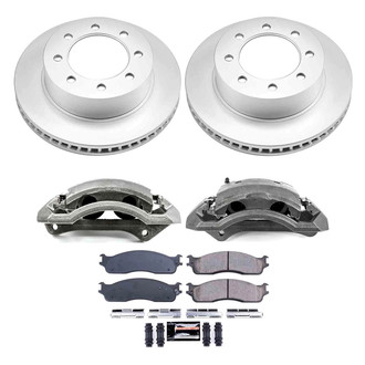 PowerStop® - Z23 Evolution Sport Plain Front Brake Kit with Calipers