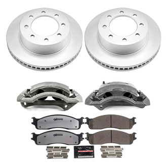 PowerStop® - Z36 Extreme Plain Front Brake Kit with Calipers