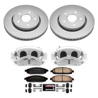 PowerStop® - Z23 Evolution Sport Plain Front Brake Kit with Calipers