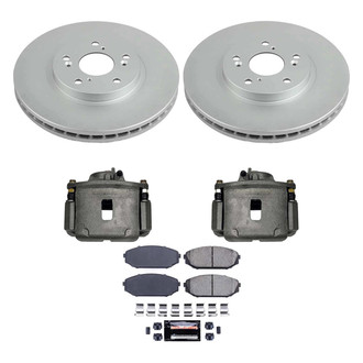 PowerStop® - Z23 Evolution Sport Plain Front Brake Kit with Calipers