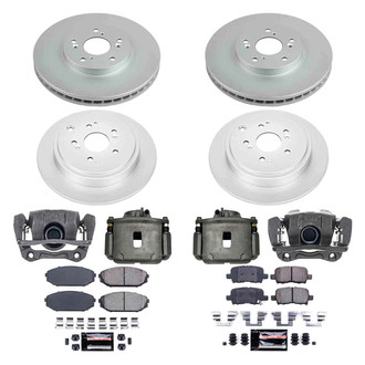 PowerStop® - Z23 Evolution Sport Plain Front and Rear Brake Kit with Calipers