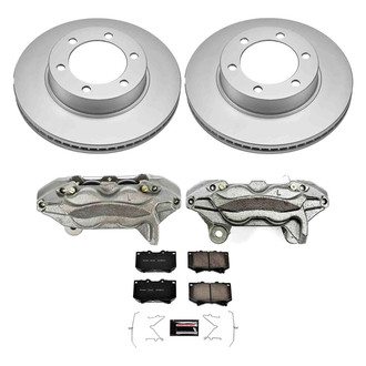 PowerStop® - Z23 Evolution Sport Plain Front Brake Kit with Calipers
