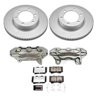 PowerStop® - Z36 Extreme Plain Front Brake Kit with Calipers