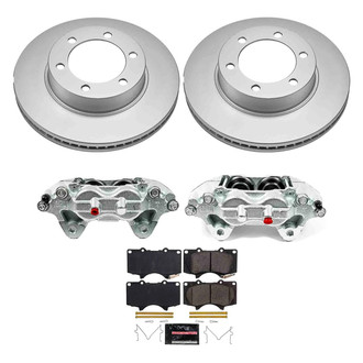 PowerStop® - Z23 Evolution Sport Plain Front Brake Kit with Calipers