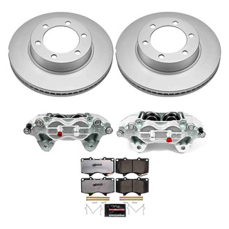 PowerStop® - Z36 Extreme Plain Front Brake Kit with Calipers